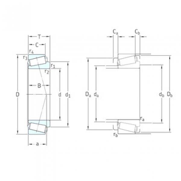 Bantalan 32017X/Q SKF #1 image