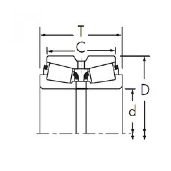 Bantalan 25590/25520D+X1S-25590 Timken #1 image