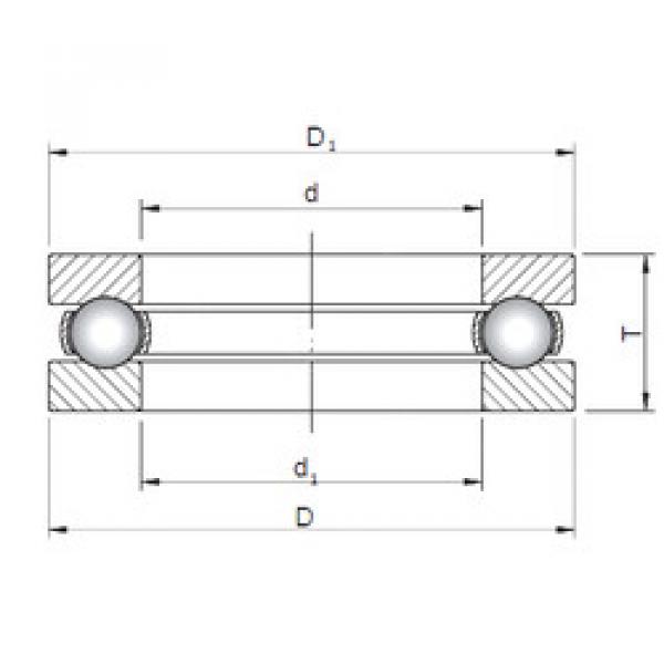 Bantalan 51428 ISO #1 image