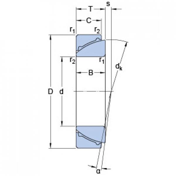 Bantalan GAC 40 F SKF #1 image