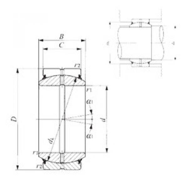 Bantalan GE 160ES-2RS IKO #1 image