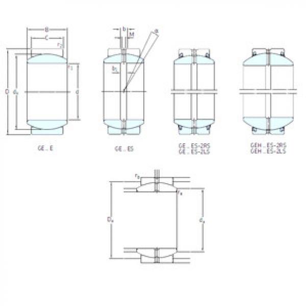 Bantalan GE160ES SKF #1 image