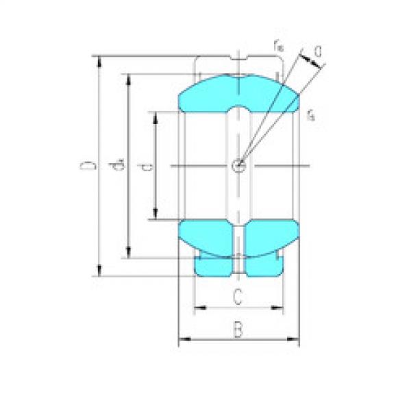 Bantalan GE280ES-2RS LS #1 image