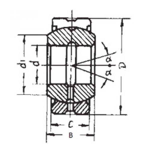 Bantalan GEG180ES-2RS FBJ #1 image