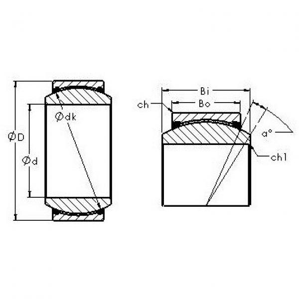 Bantalan GE20ET/X-2RS AST #1 image