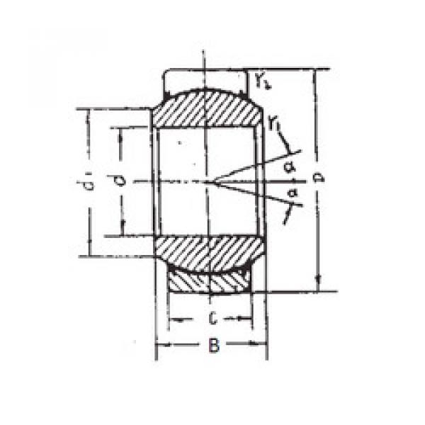 Bantalan GEEM35ES-2RS FBJ #1 image