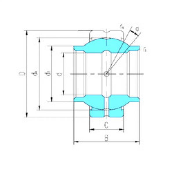 Bantalan GEWZ22ES-2RS LS #1 image