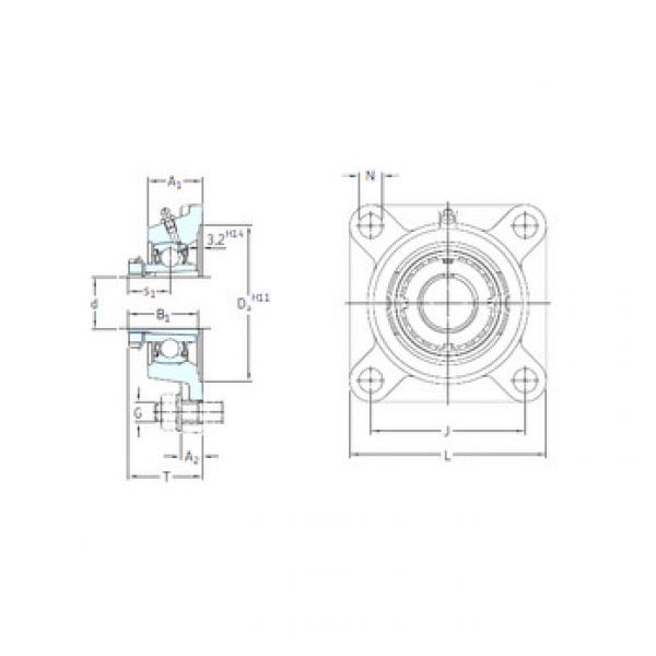 Bantalan FYJ 50 KF+H 2310 SKF #1 image