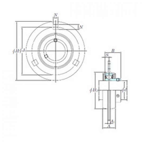 Bantalan SBPF206 KOYO #1 image