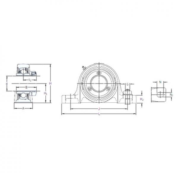 Bantalan SY 45 PF SKF #1 image