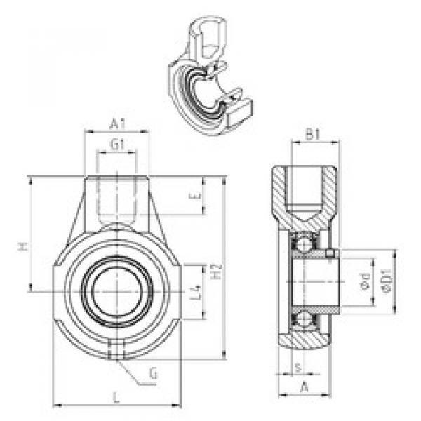 Bantalan USEHE203 SNR #1 image